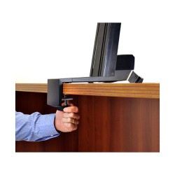 ERGOTRON WorkFit-S mittelgrosser Monitor HD mit Arbeitsflaeche bis 76cm 30Zoll VESA 75x75 100x100max max. 13.2kg. Anh...