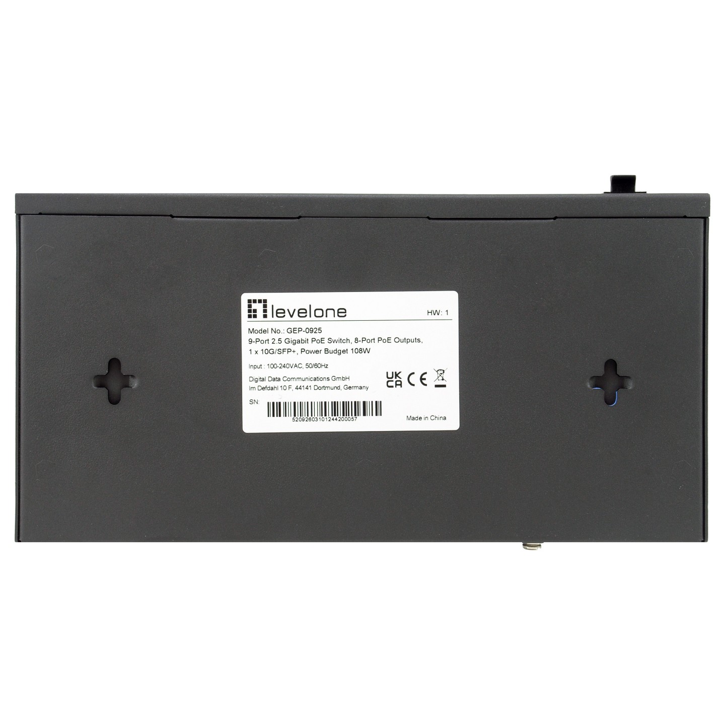LevelOne PoE+Switch 8xGE PoE 1x10GSFP+ 120W unmanged Plastik — Buy in Cyprus with Fast Delivery