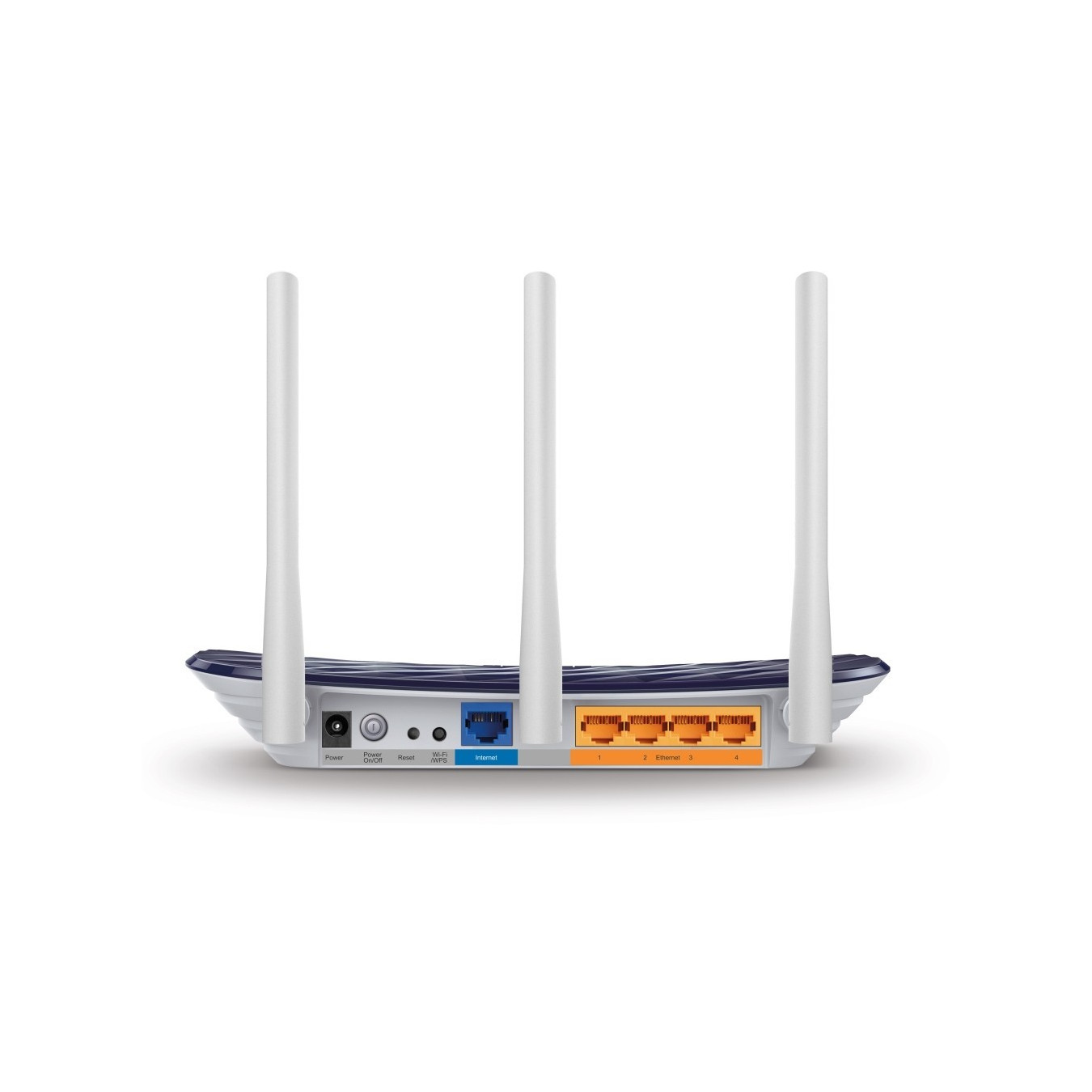 TP-Link Archer C20 - AC750 Dual-Band Router - Wi-Fi 5 (802.11ac), 2.4/5 GHz, 300+433 Mbps, Black/White