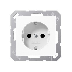Jung A1520BFKIWW SCHUKO Steckdose bruchsicher alpinweiß — Buy in Cyprus with Fast Delivery