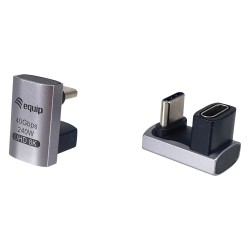 Equip Adapter USB 4.0 - to USB-C 40Gbps. 240W PD. 2er-Pack gr — Buy in Cyprus with Fast Delivery