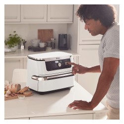 Ninja AF500EUWH Foodi FlexDrawer 10.4L Heißluftfritteuse Weiß — Buy in Cyprus with Fast Delivery