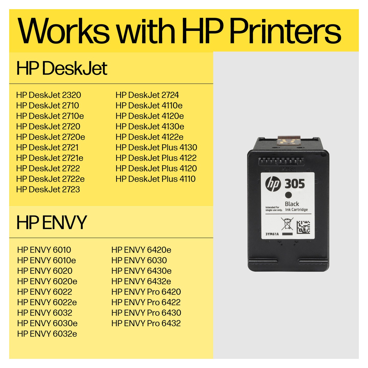 HP 305 TRI-COLOR ORG. INK CARTR — Buy in Cyprus with Fast Delivery