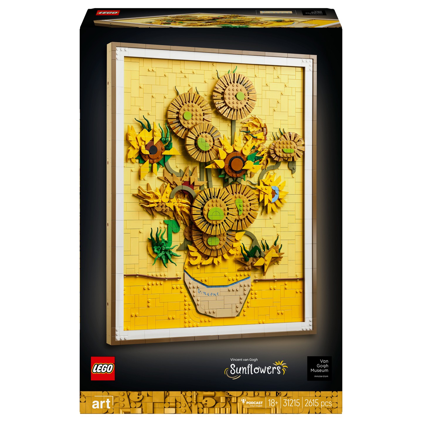 LEGO 31215 Art Vincent van Gogh - Sonnenblumen — Buy in Cyprus with Fast Delivery