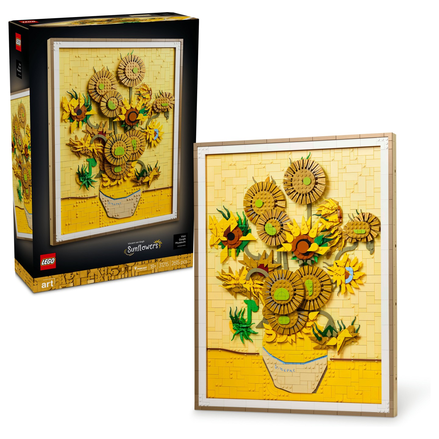 LEGO 31215 Art Vincent van Gogh - Sonnenblumen — Buy in Cyprus with Fast Delivery