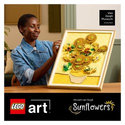 LEGO 31215 Art Vincent van Gogh - Sonnenblumen — Buy in Cyprus with Fast Delivery