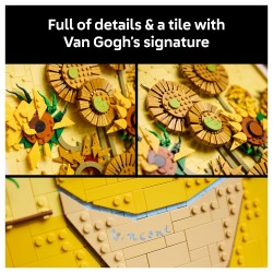 LEGO 31215 Art Vincent van Gogh - Sonnenblumen — Buy in Cyprus with Fast Delivery