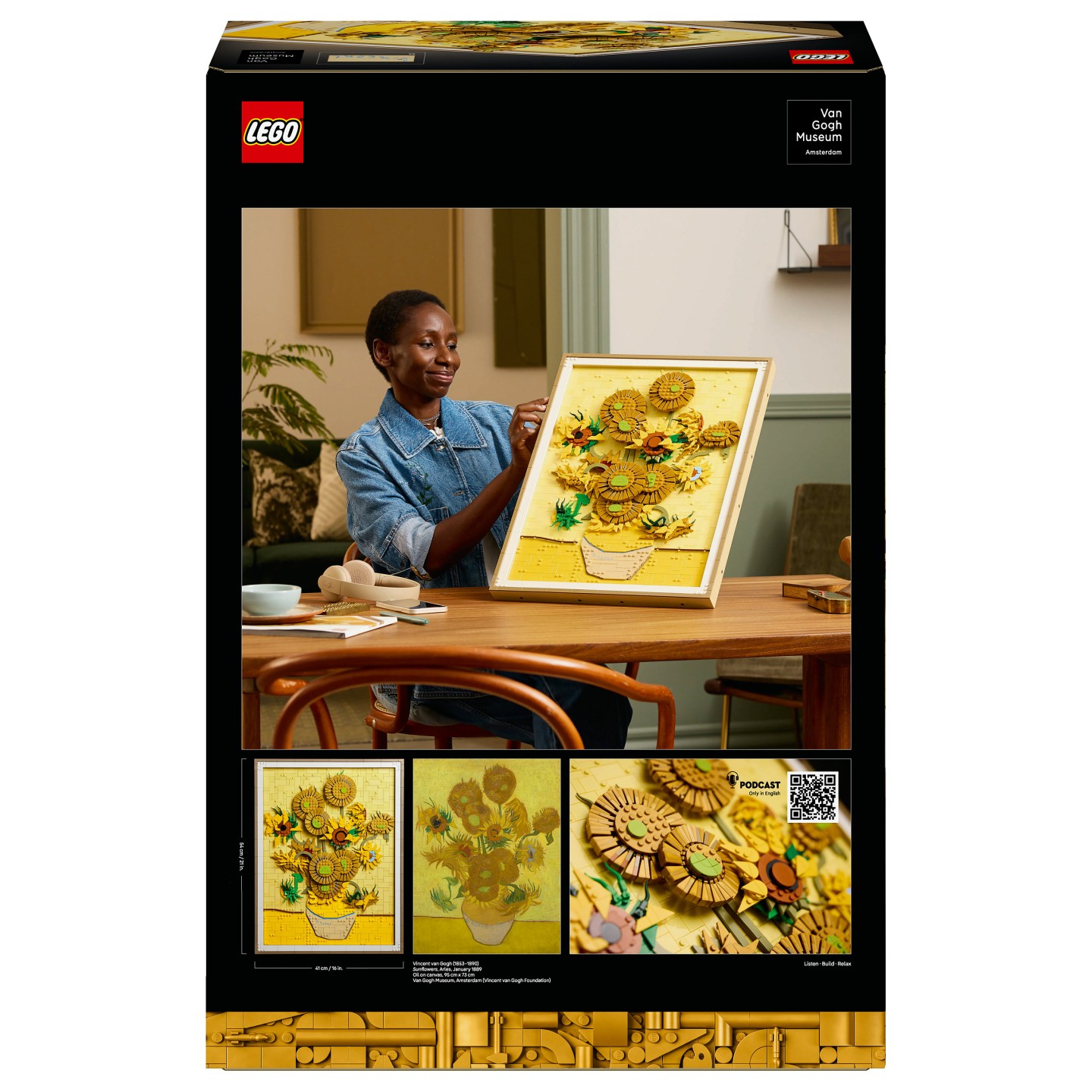 LEGO 31215 Art Vincent van Gogh - Sonnenblumen — Buy in Cyprus with Fast Delivery