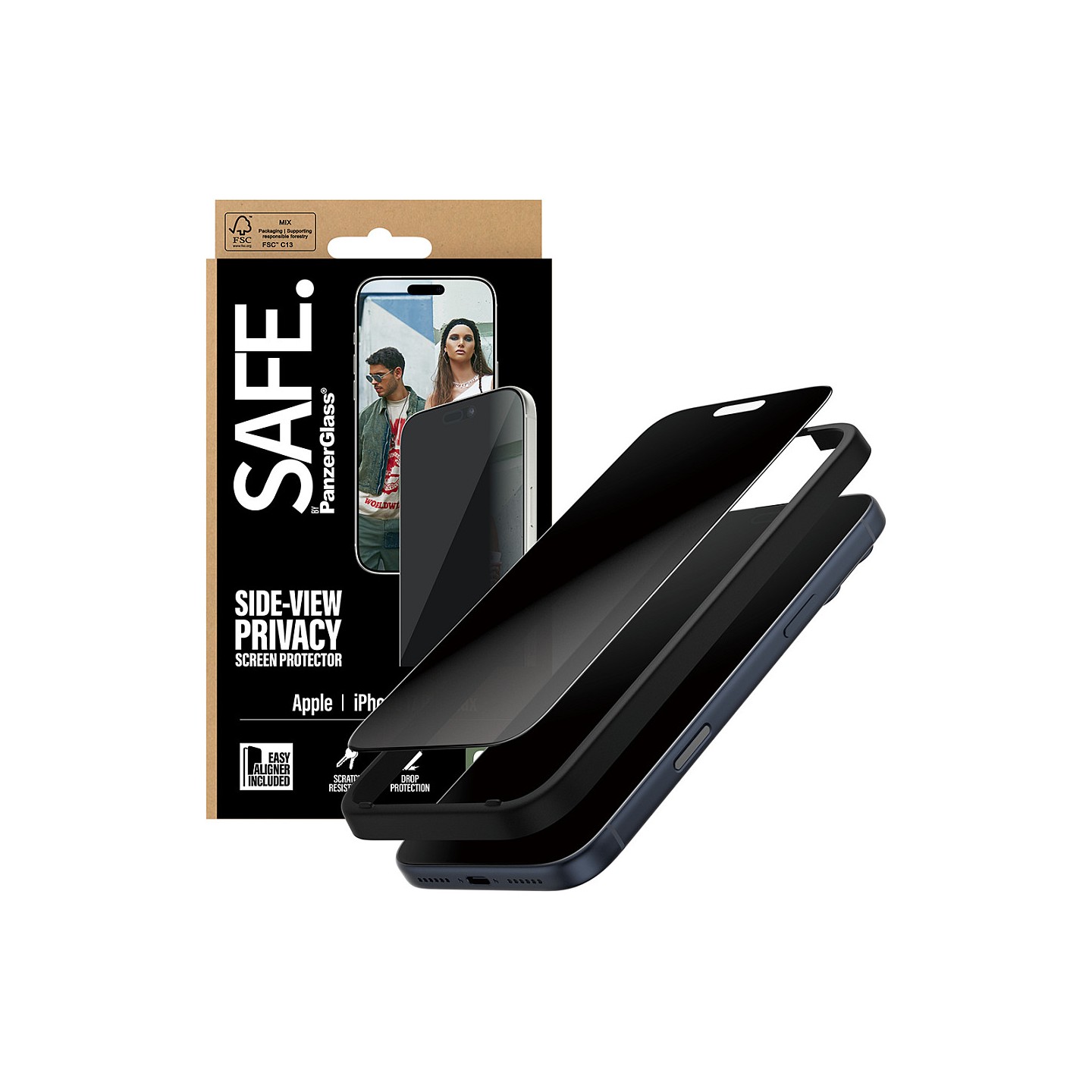 SAFE Privacy Schutzglas iPhone 17 Pro Max UWF — Buy in Cyprus with Fast Delivery