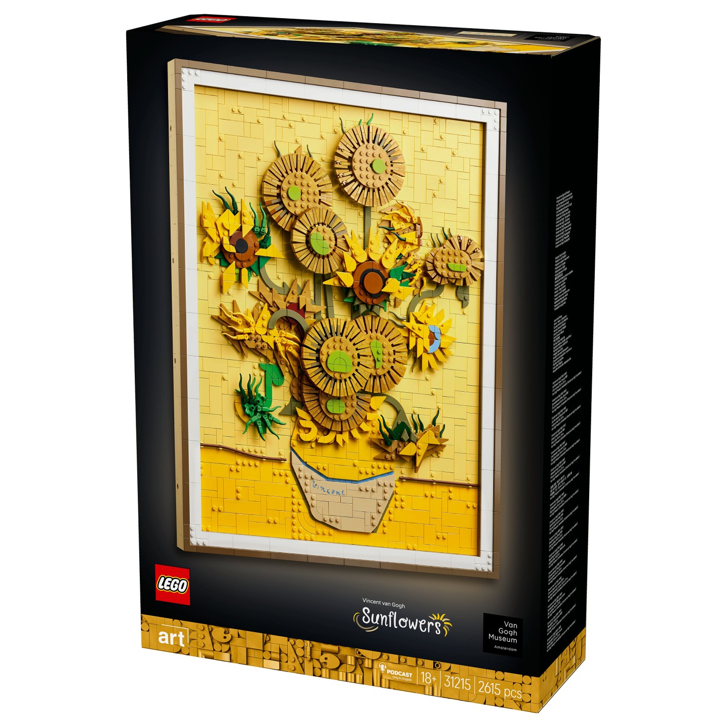LEGO 31215 Art Vincent van Gogh - Sonnenblumen — Buy in Cyprus with Fast Delivery