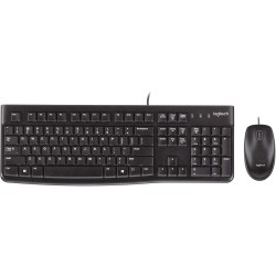 Buy Logitech Desktop MK120 - Wired USB Full-Size Keyboard with Optical Mouse - B... in Cyprus, Nicosia, Limassol, Larnaka, Pafos