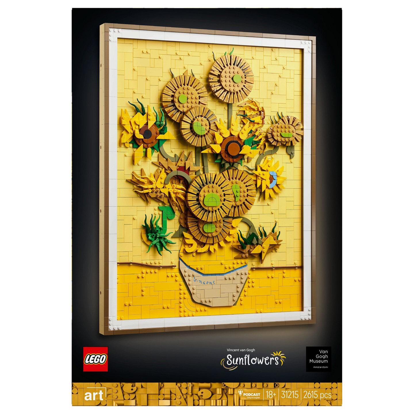 LEGO 31215 Art Vincent van Gogh - Sonnenblumen — Buy in Cyprus with Fast Delivery
