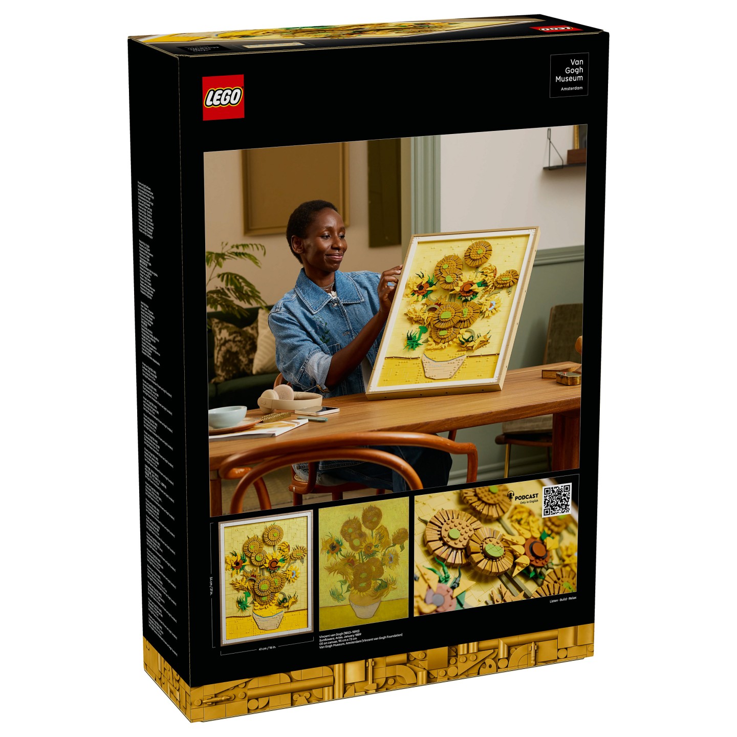 LEGO 31215 Art Vincent van Gogh - Sonnenblumen — Buy in Cyprus with Fast Delivery