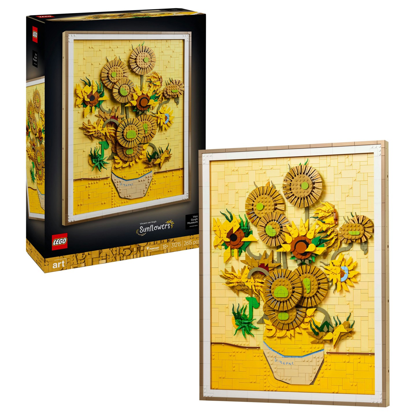 LEGO 31215 Art Vincent van Gogh - Sonnenblumen — Buy in Cyprus with Fast Delivery