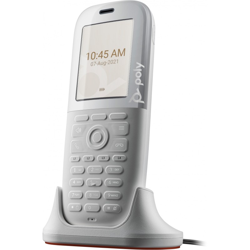 Buy Poly Rove 40 DECT Handset - Wireless DECT Handset 2.4in TFT Display, White in Cyprus, Nicosia, Limassol, Larnaka, Pafos