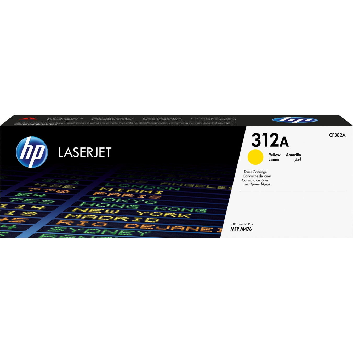 HP 312A Toner Cartridge - CF382A - Original Yellow, Standard Yield 2700 pages, 1-pack — Buy in Cyprus with Fast Delivery