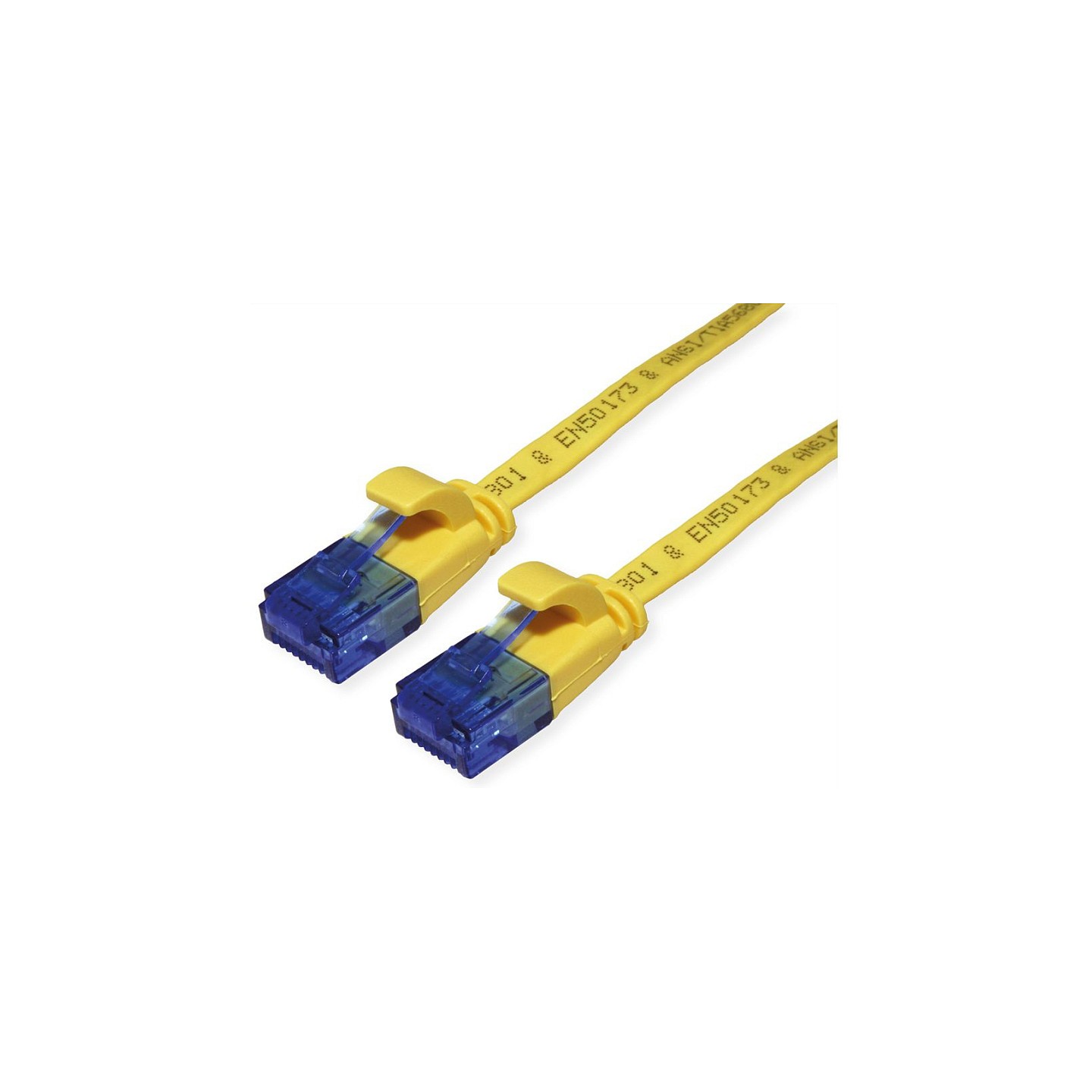 VALUE Patchkabel Cat.6A (Class EA) UTP. extra-flach. gelb. 3 m — Buy in Cyprus with Fast Delivery