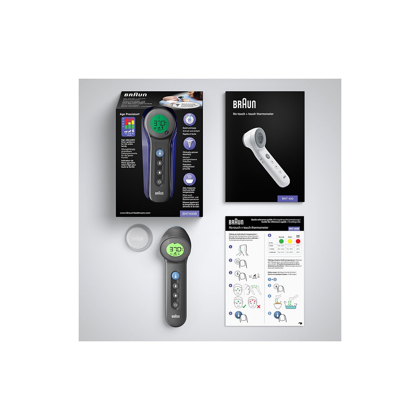 Braun BNT 400 BK Fernabtastthermometer — Buy in Cyprus with Fast Delivery