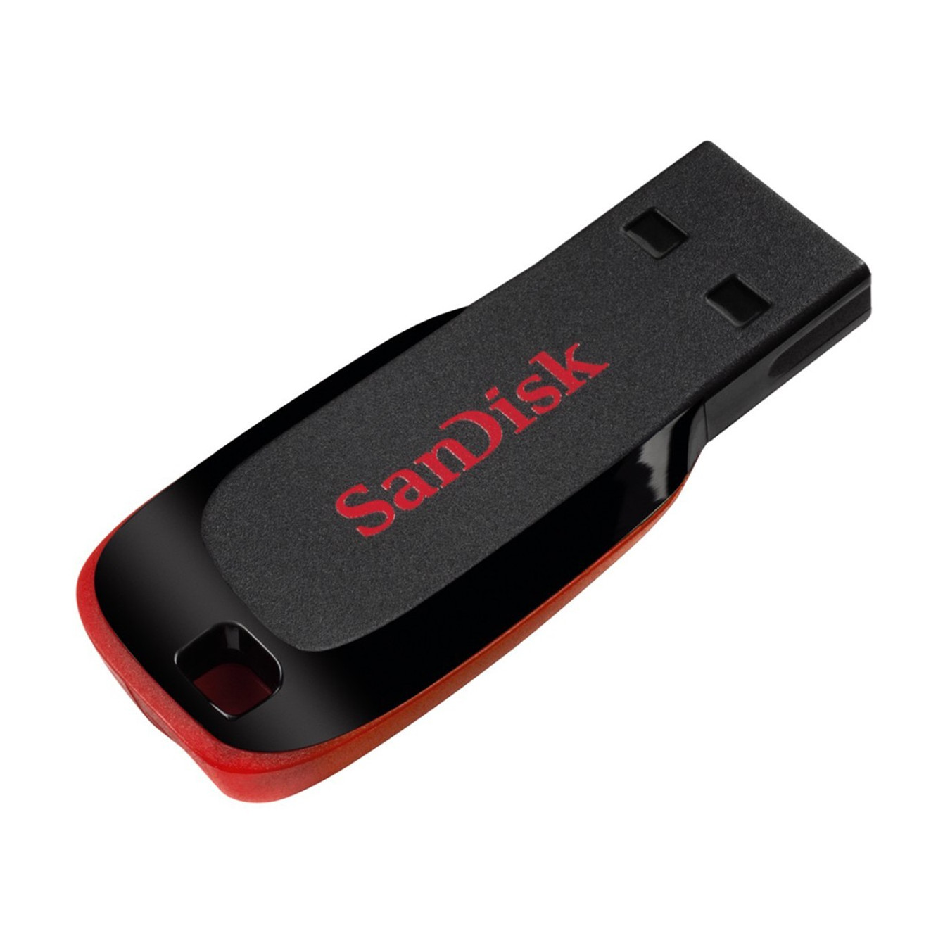 SanDisk Cruzer Blade - 32 GB - USB 2.0 Flash Drive, USB-A, Capless, Black/Red — Buy in Cyprus with Fast Delivery