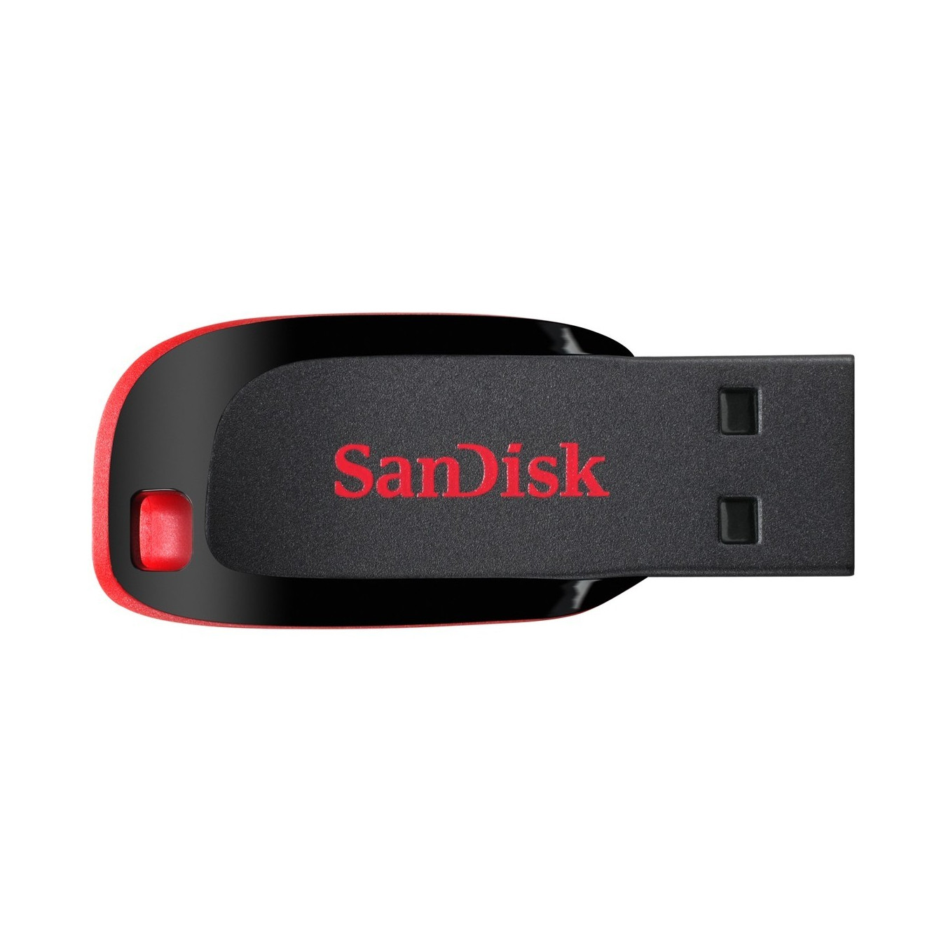 SanDisk Cruzer Blade - 32 GB - USB 2.0 Flash Drive, USB-A, Capless, Black/Red — Buy in Cyprus with Fast Delivery