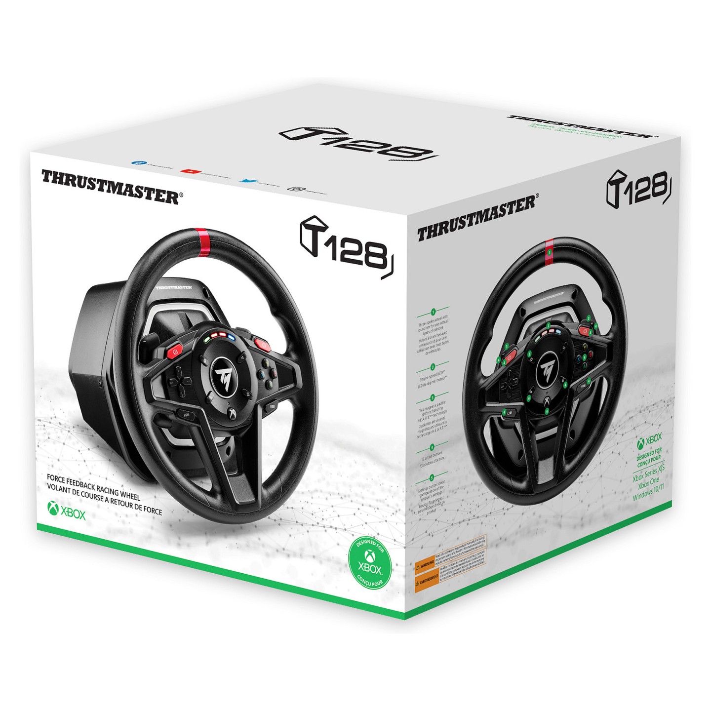 Thrustmaster T128 Lenkrad- und Pedale-Set PC Xbox — Buy in Cyprus with Fast Delivery