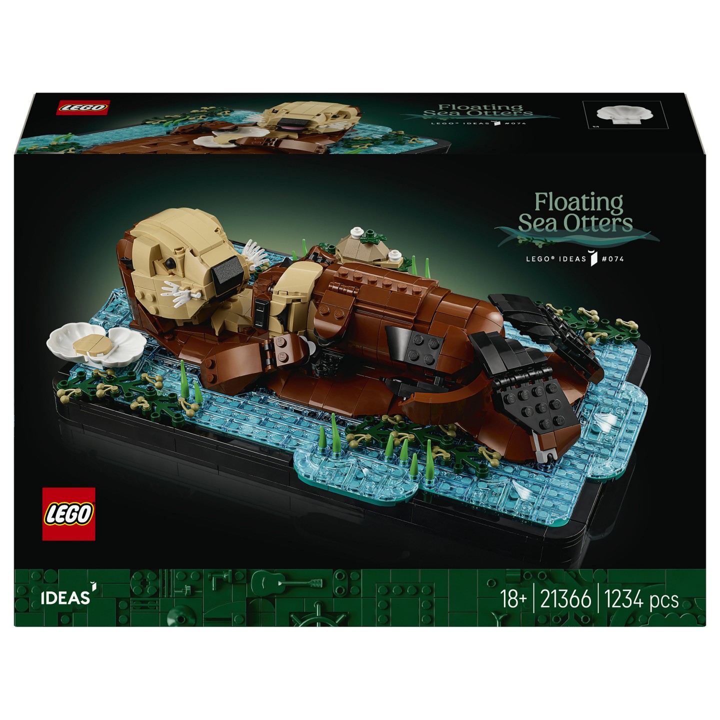 LEGO 21366 Ideas Schwimmende Otter — Buy in Cyprus with Fast Delivery
