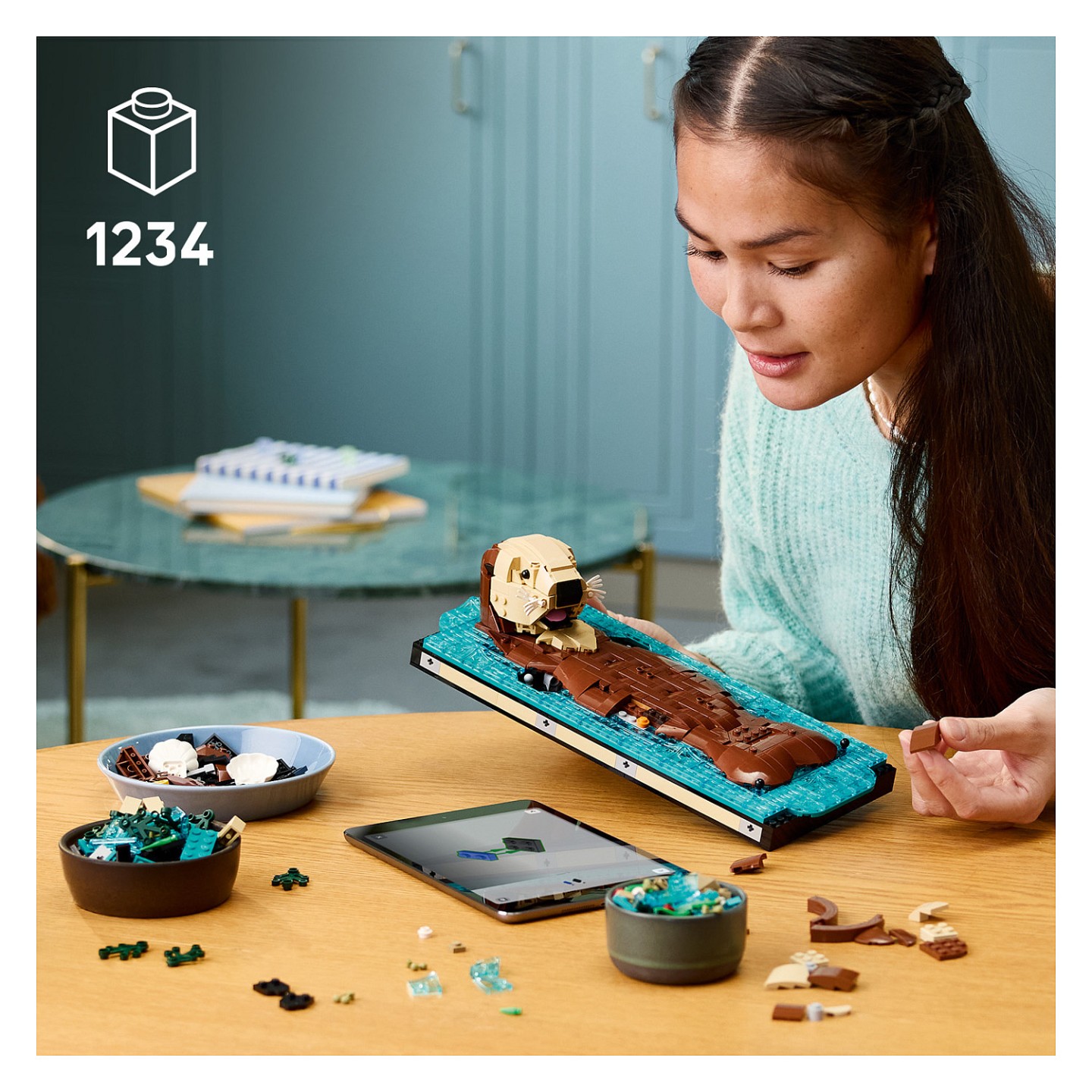 LEGO 21366 Ideas Schwimmende Otter — Buy in Cyprus with Fast Delivery