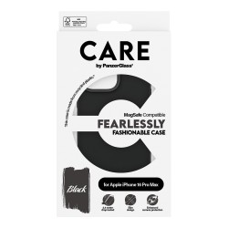 CARE Case Fashion Black MagSAFE iPhone 16 Pro Max — Buy in Cyprus with Fast Delivery