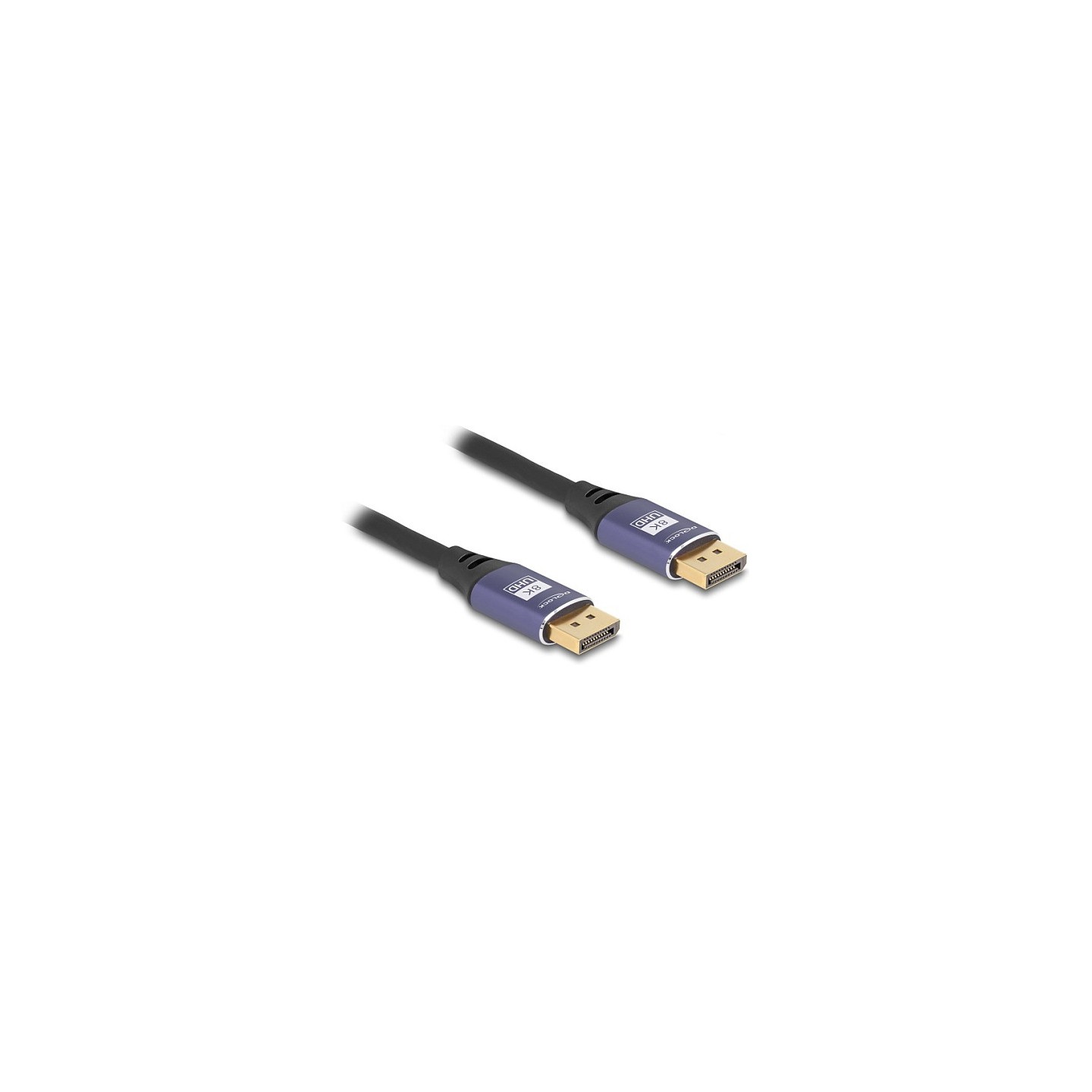 DELOCK DisplayPort Kabel 8K 60 Hz 3m flieder Metall — Buy in Cyprus with Fast Delivery