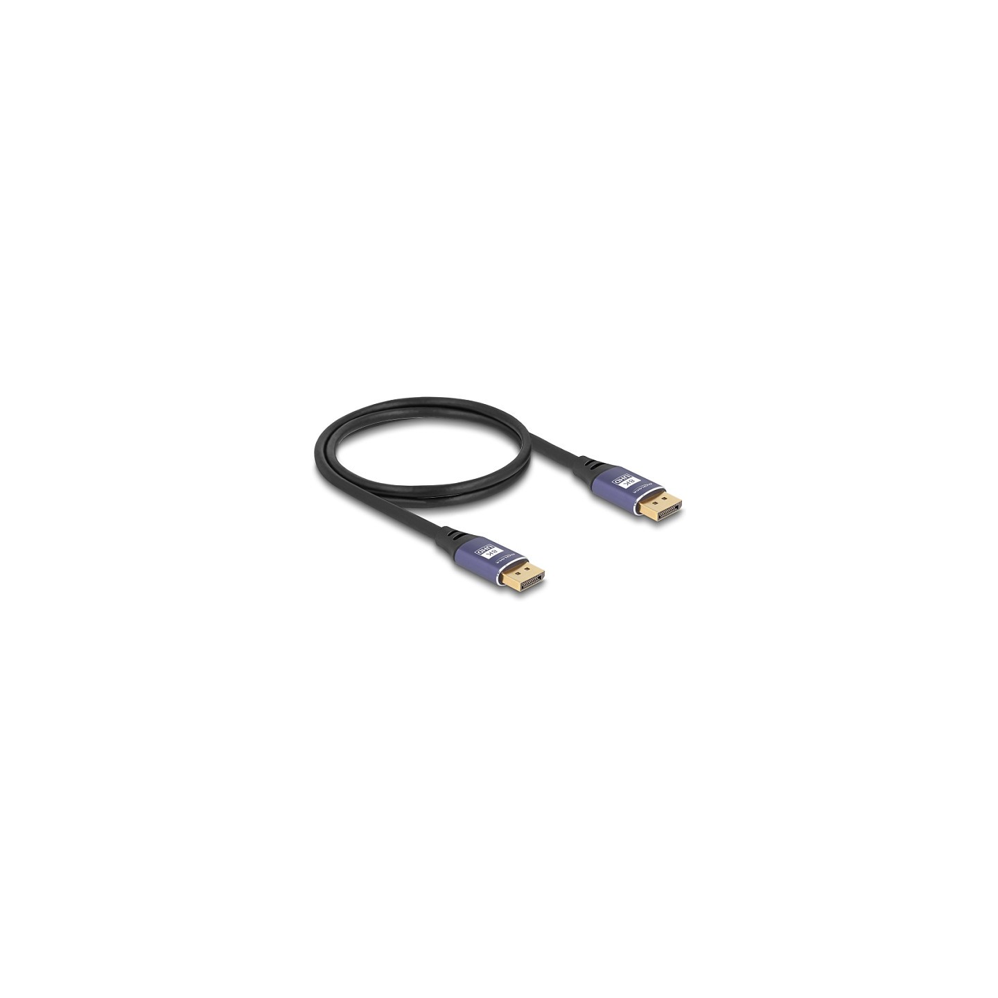 DELOCK DisplayPort Kabel 8K 60 Hz 3m flieder Metall — Buy in Cyprus with Fast Delivery