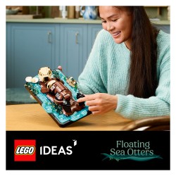 LEGO 21366 Ideas Schwimmende Otter — Buy in Cyprus with Fast Delivery