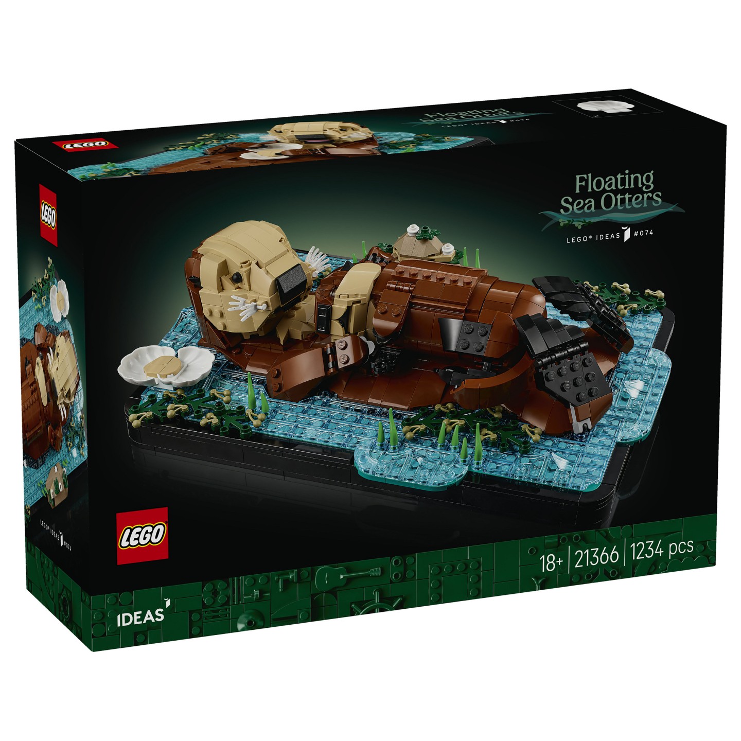 LEGO 21366 Ideas Schwimmende Otter — Buy in Cyprus with Fast Delivery