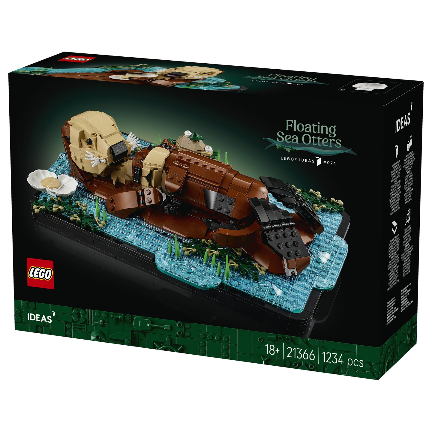 LEGO 21366 Ideas Schwimmende Otter — Buy in Cyprus with Fast Delivery