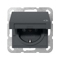 GIRA 445428 SCHUKO KD System 55 Anthrazit — Buy in Cyprus with Fast Delivery