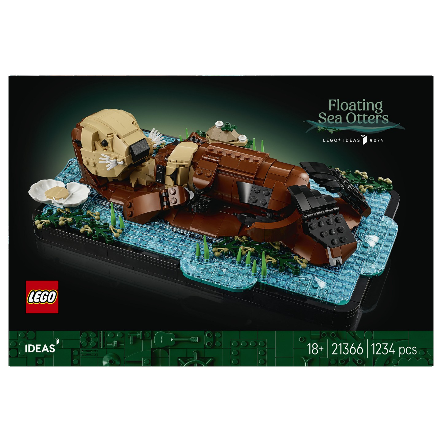LEGO 21366 Ideas Schwimmende Otter — Buy in Cyprus with Fast Delivery