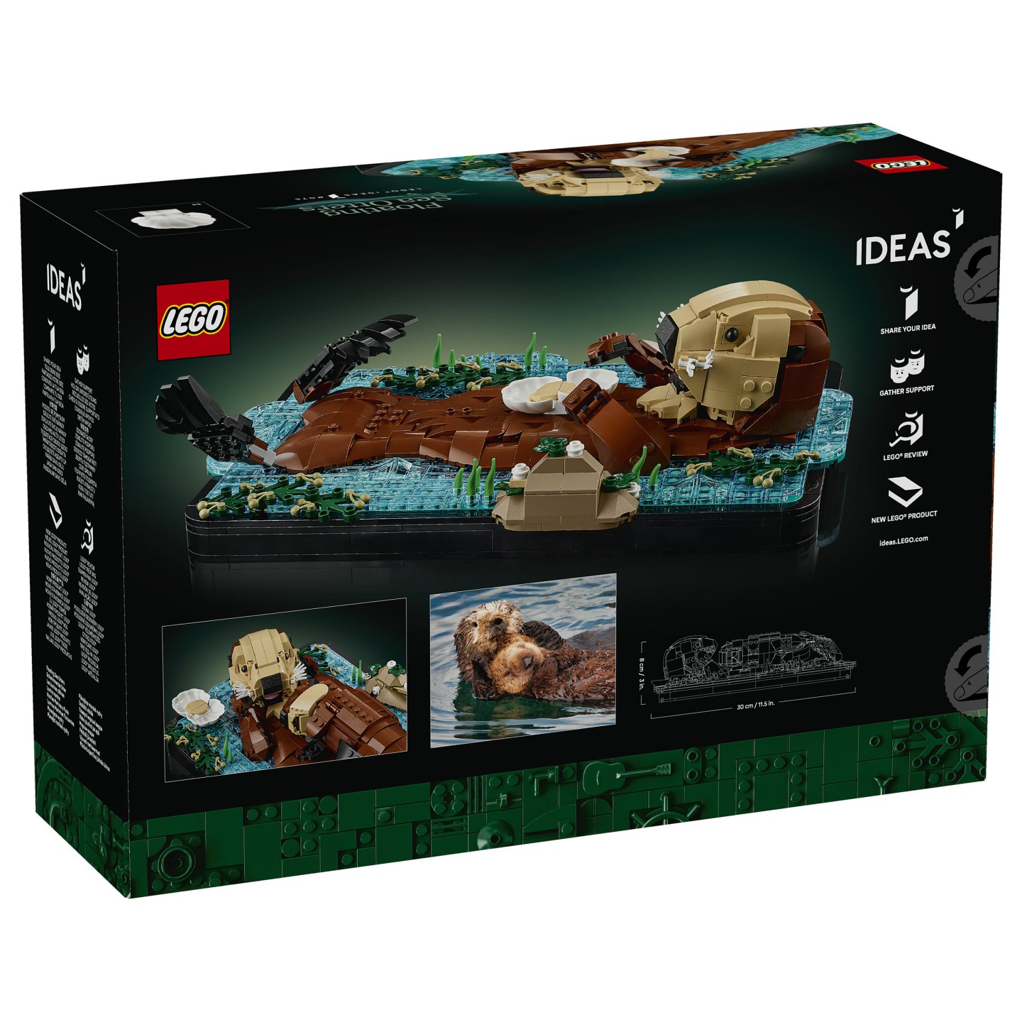 LEGO 21366 Ideas Schwimmende Otter — Buy in Cyprus with Fast Delivery