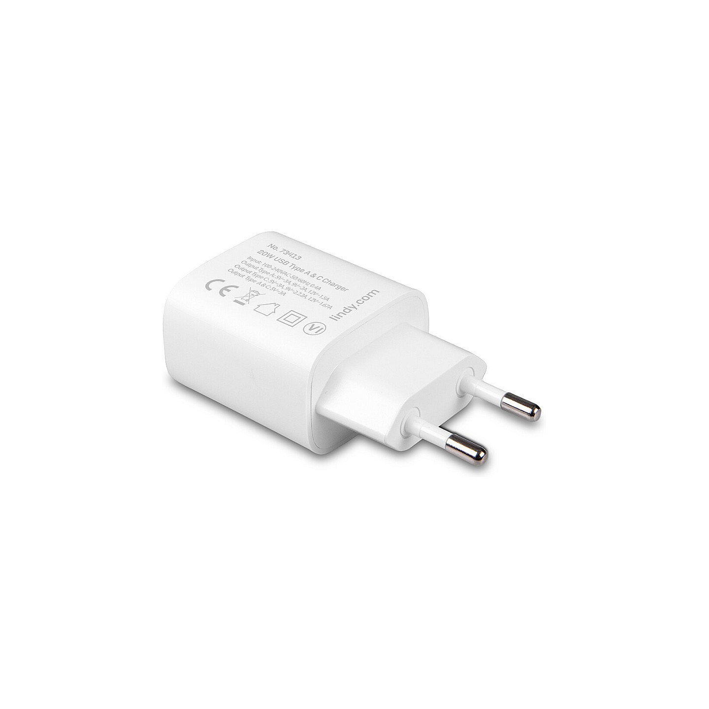 LINDY USB Typ A & C Charger 20W. weiß — Buy in Cyprus with Fast Delivery