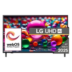 LG 43UA74003LB 4K UHD AI Smart TV Monitor 109.2 cm (43') — Buy in Cyprus with Fast Delivery