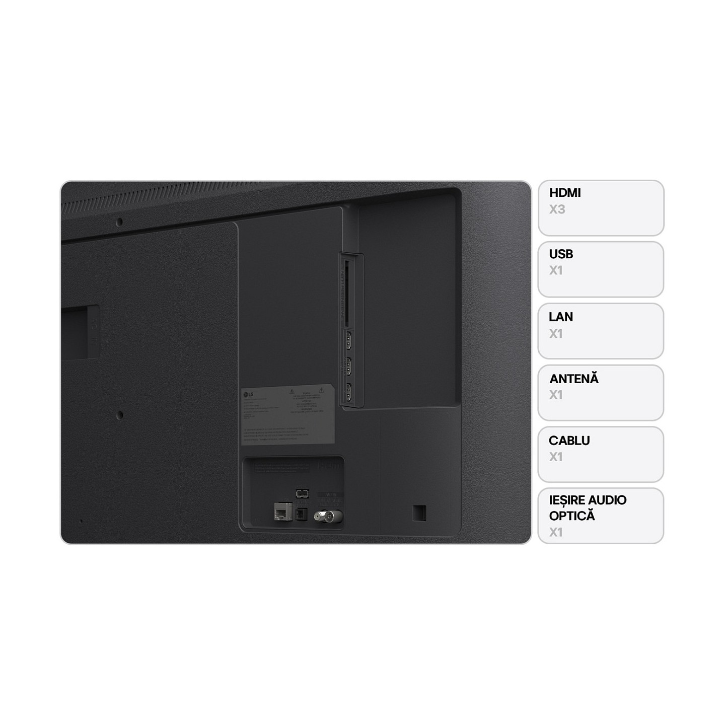 LG 43UA74003LB 4K UHD AI Smart TV Monitor 109.2 cm (43') — Buy in Cyprus with Fast Delivery