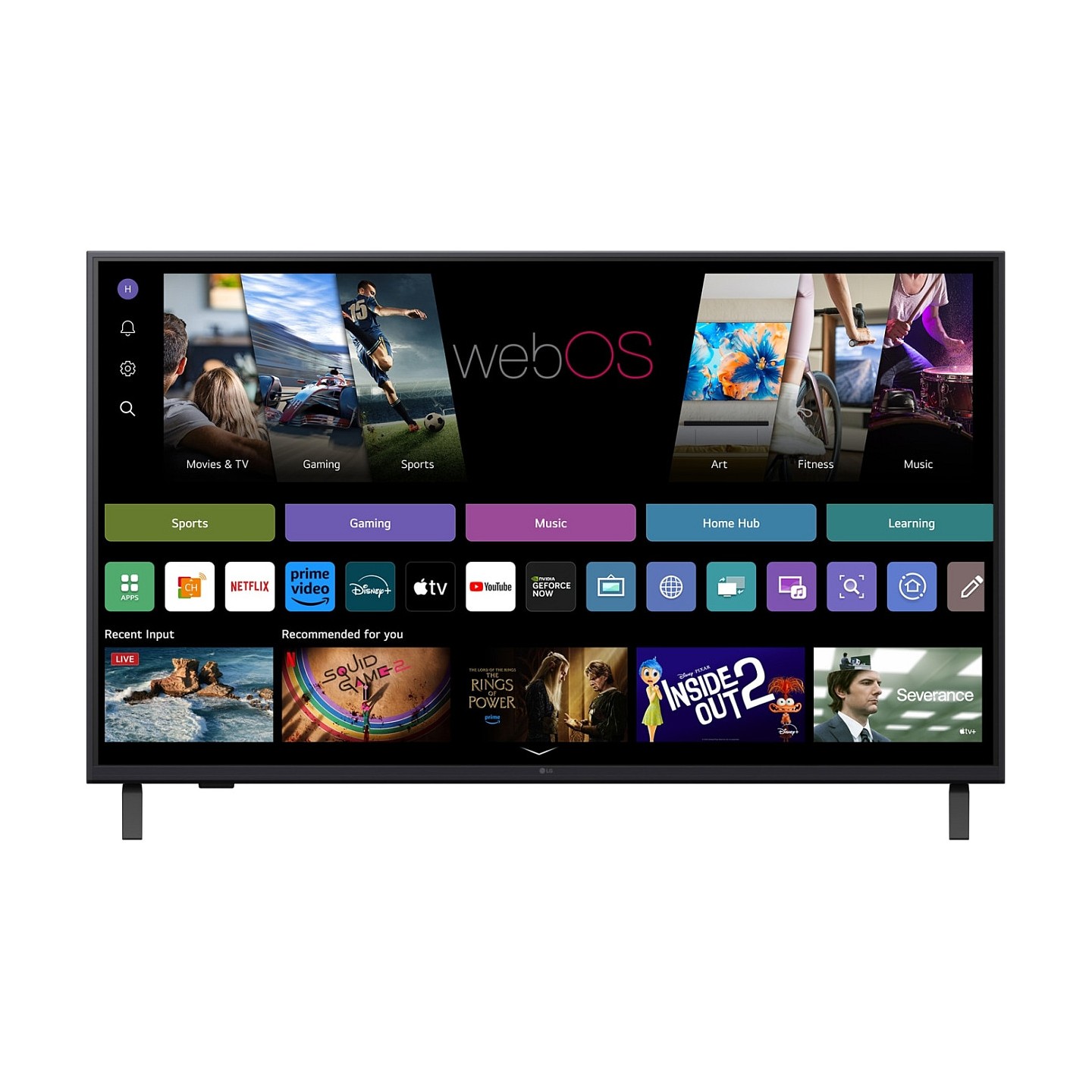 LG 43UA74003LB 4K UHD AI Smart TV Monitor 109.2 cm (43') — Buy in Cyprus with Fast Delivery