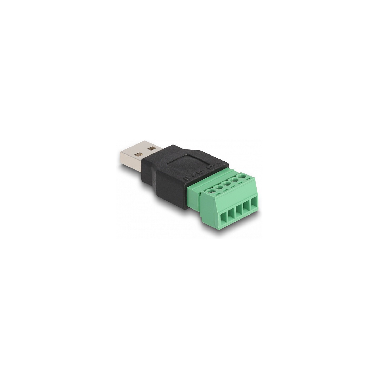 DELOCK USB 2.0 Typ-A St. zu Terminalblock Adapter 2-teilig — Buy in Cyprus with Fast Delivery