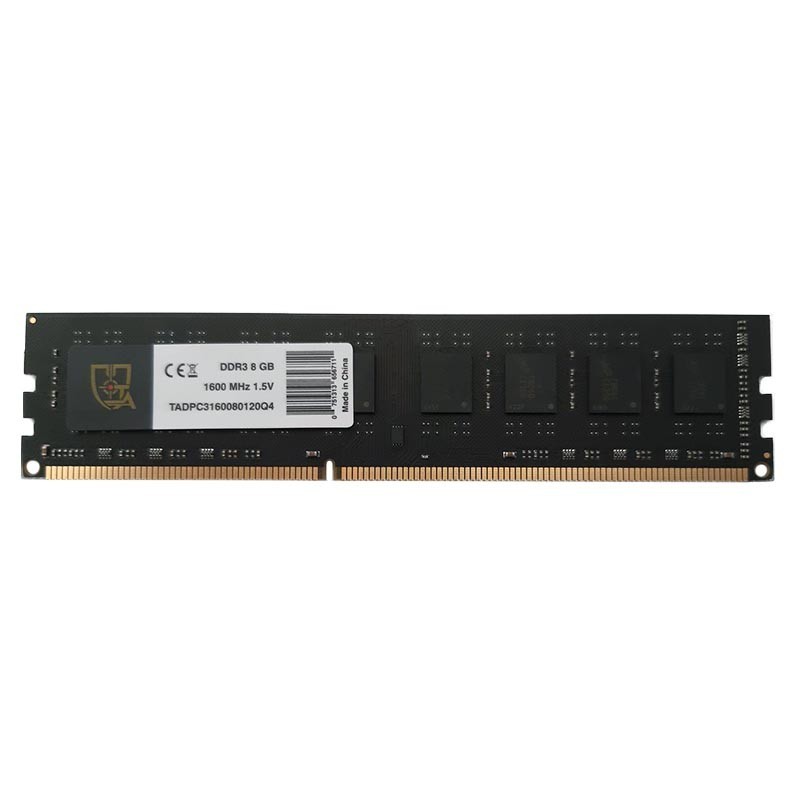 TA RAM 8 GB DDR3 1600 Mhz UDIMM 1.5V -  Official distributor b2b Armenius Store