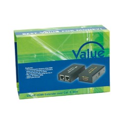 VALUE HDMI Verlngerung ber Twisted Pair. 25m — Buy in Cyprus with Fast Delivery