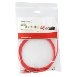 Equip Patchkabel Cat6A F FTP 2xRJ45 2.00m rot Slim LSZH Polybeutel — Buy in Cyprus with Fast Delivery
