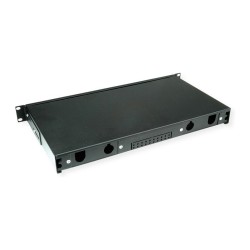VALUE 19-Zoll-Spleibox leer 1 HE. ausziehbar. 24x SC SX LC DX — Buy in Cyprus with Fast Delivery