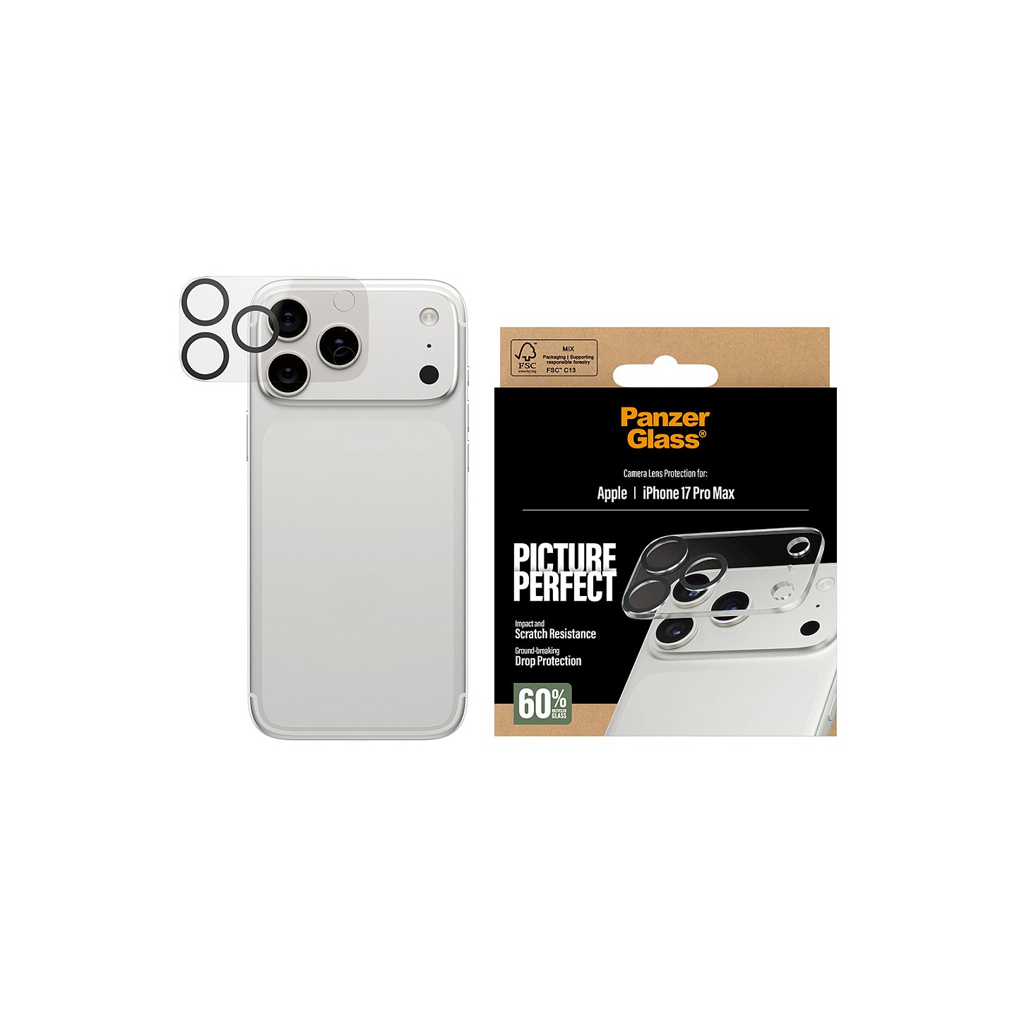 PanzerGlass PicturePerfect Lens Protector iPhone 17 Pro Max — Buy in Cyprus with Fast Delivery