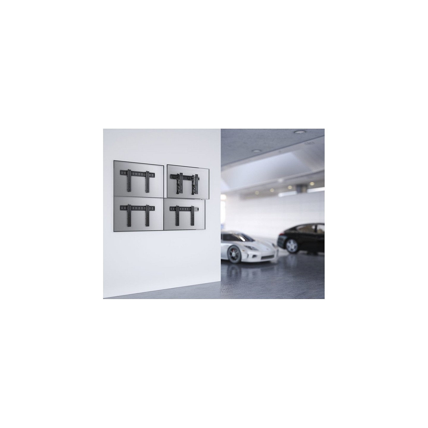Equip Wandhalterung 37'-70' 1TFT Popout 1Gelenk 45Kg sw lite Retail — Buy in Cyprus with Fast Delivery