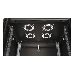 ROLINE 19-Zoll Netzwerkschrank Basic 42 HE. 600x600 BxT Glastr schwarz — Buy in Cyprus with Fast Delivery