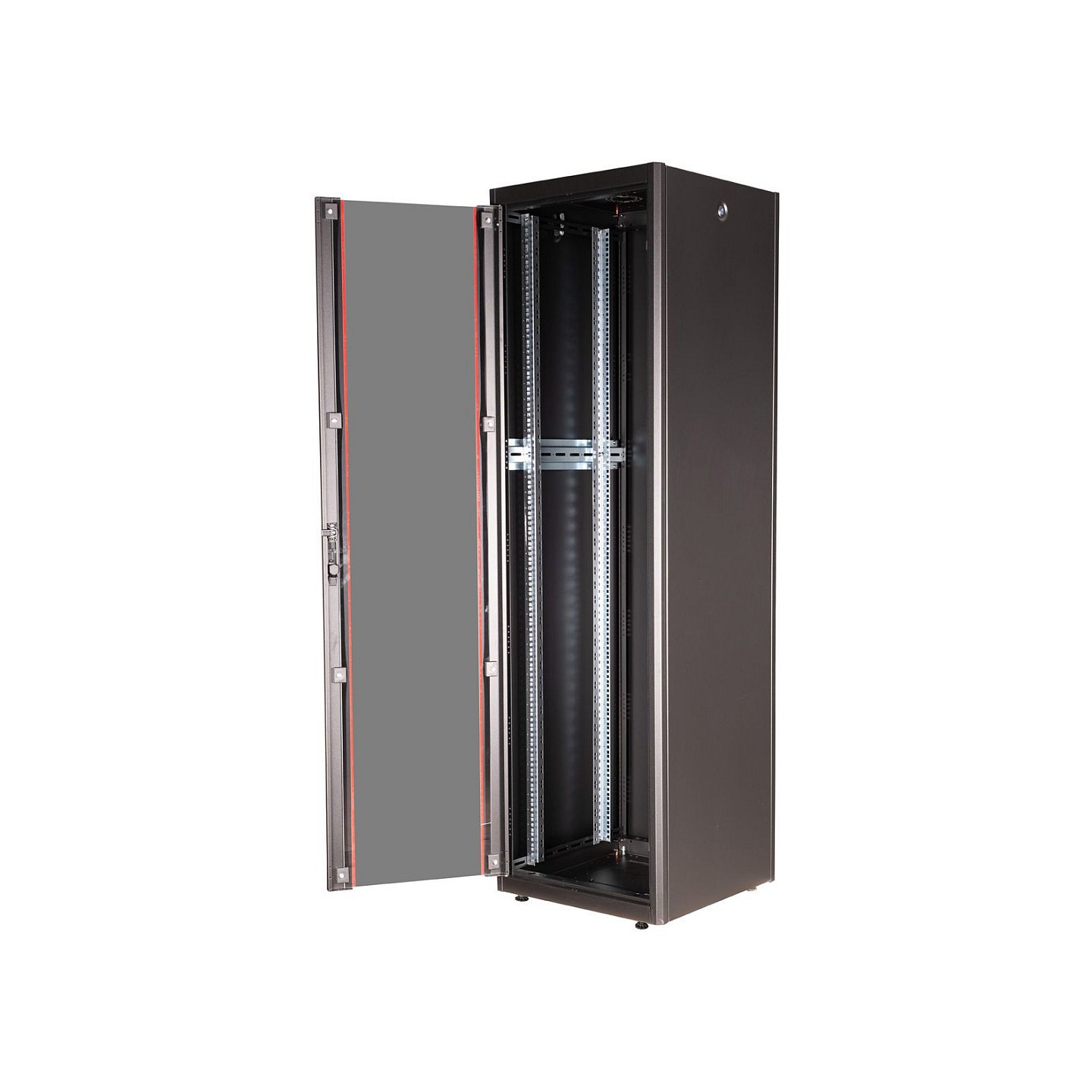 ROLINE 19-Zoll Netzwerkschrank Basic 42 HE. 600x600 BxT Glastr schwarz — Buy in Cyprus with Fast Delivery