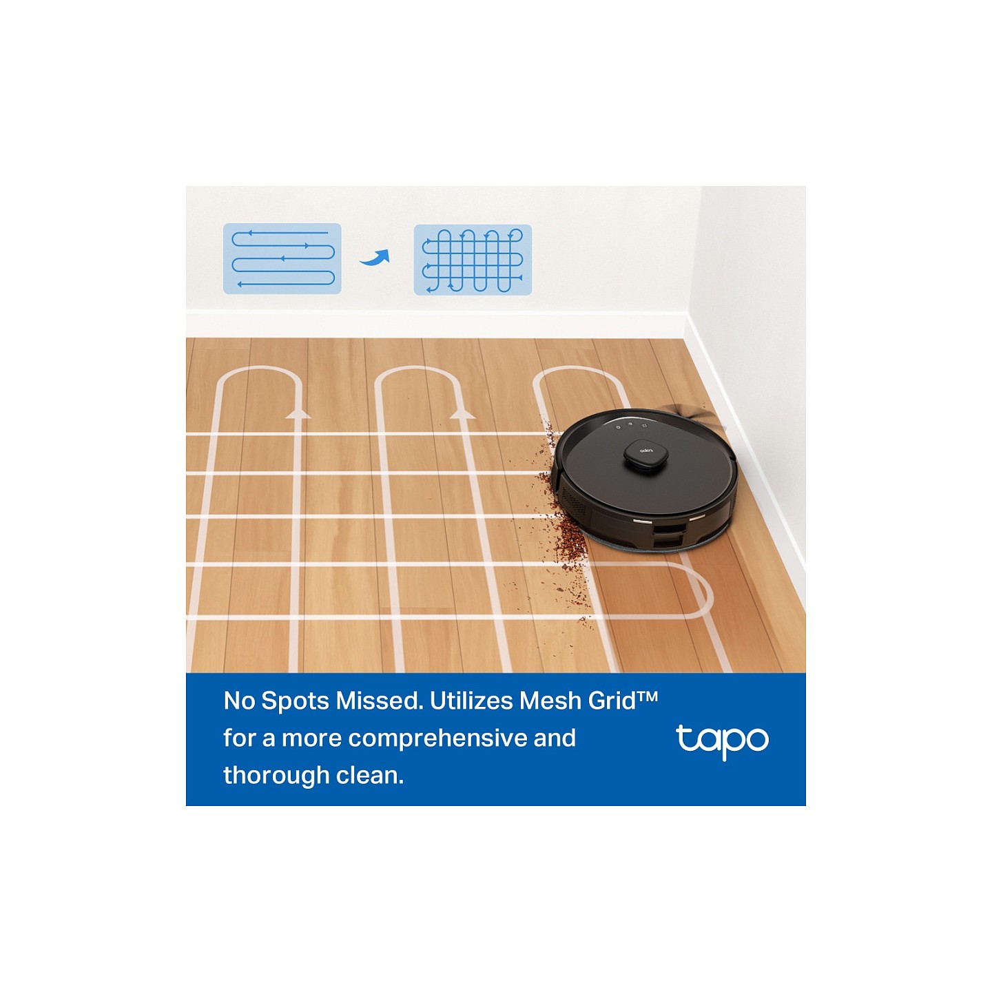 TP-Link Tapo RV30 Max Plus 5300Pa Saugroboter m. Wischfunktion — Buy in Cyprus with Fast Delivery